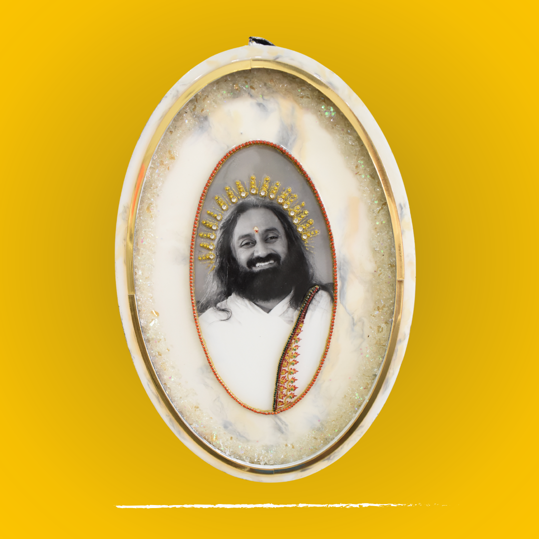 Divine Resin Frame – Gurudev Sri Sri Ravi Shankar