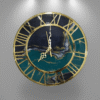 Luxury Resin Wall Clock
