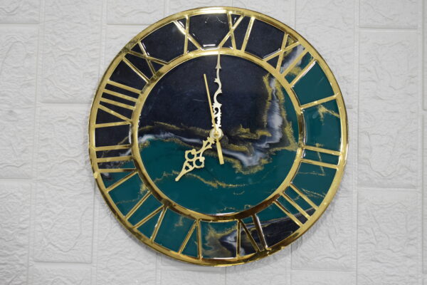 Luxury Resin Wall Clock