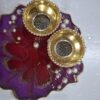 Lotus Resin Pooja Thali