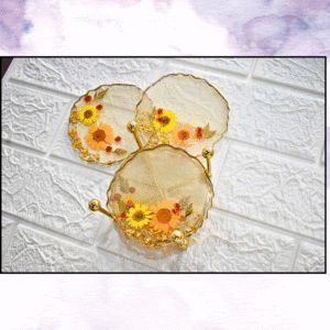 Resin Coaster Set