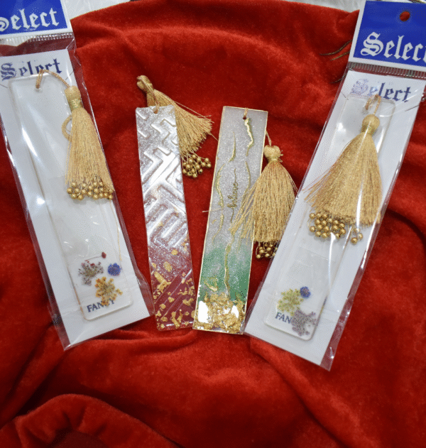 Bookmark with Golden Tassel