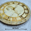 Luxury Resin Clock