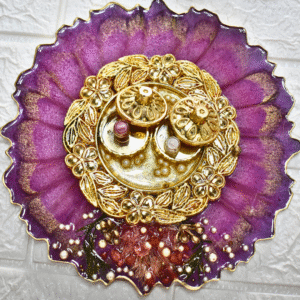 Floral Serenity Pooja Thali