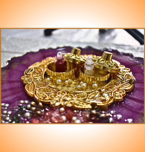 Floral Serenity Pooja Thali