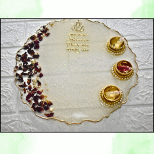 Golden Glow pooja Thali