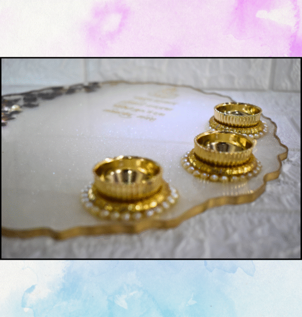 Golden Glow pooja Thali