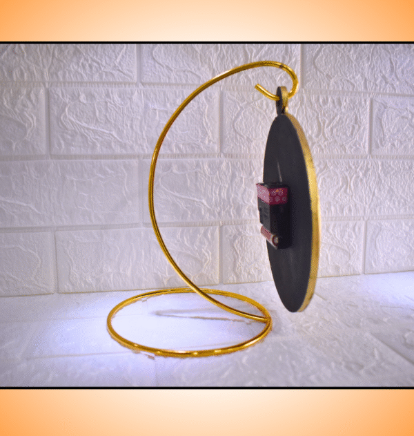 Blue Charm- Resin Table Clock