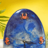 Sea Life Inspired Resin Wall Clock