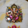Ganpati Wall frame in Resin