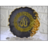 Gold Islamic Resin Plate