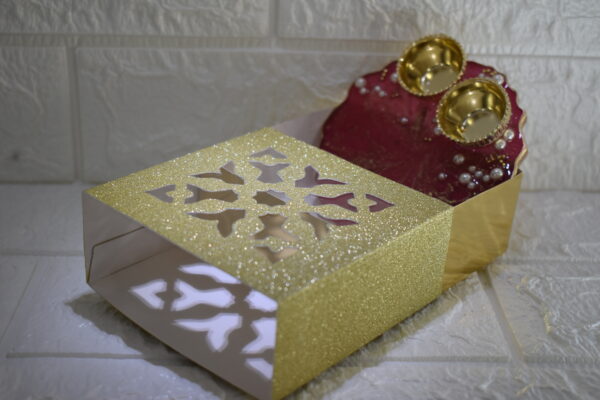 Resin Pooja Thali with Gift Box