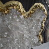 Geode Resin Wall Panel – Abstract Design with Crystals & Stones