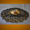 Royal Olive green Resin Tikka Thali Set