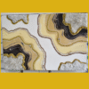 Geode Resin Wall Panel – Abstract Design with Crystals & Stones