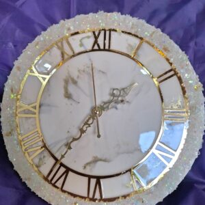 Luxury Resin Clock