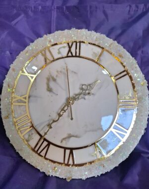Luxury Resin Clock