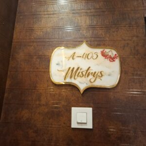 Royal Resin Nameplate